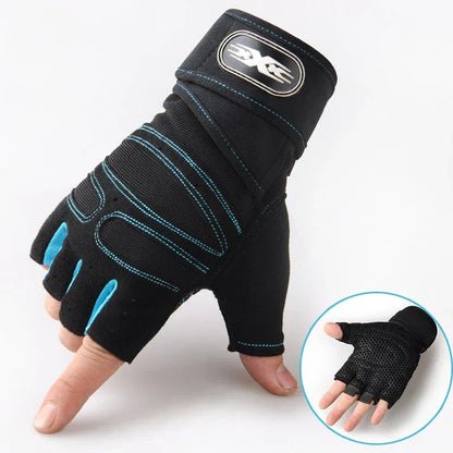 Impact-resistant and supportive fitness gloves – FitFlex