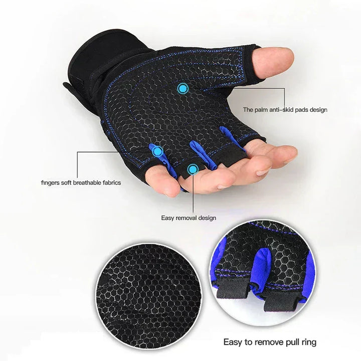 Kalsten | Shock-resistant and Supportive Gym Gloves - FitFlex