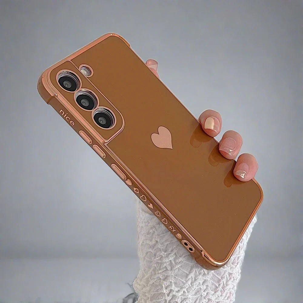 BowLift | Samsung phone cases | Luxurious, shock-resistant, plated square case
