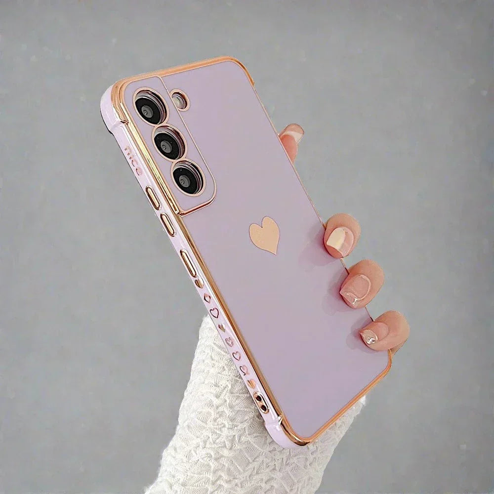 Kalsten | Samsung phone cases | Luxurious, shock-resistant, plated square case