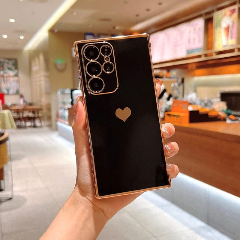 Kalsten | Samsung phone cases | Luxurious, shock-resistant, plated square case