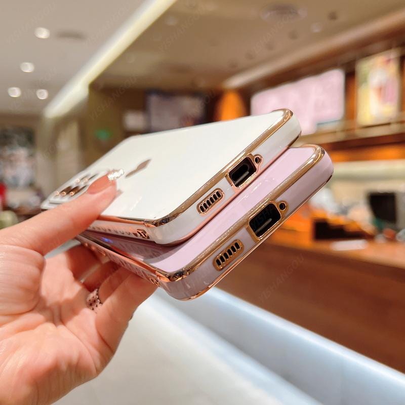 Kalsten | Samsung phone cases | Luxurious, shock-resistant, plated square case