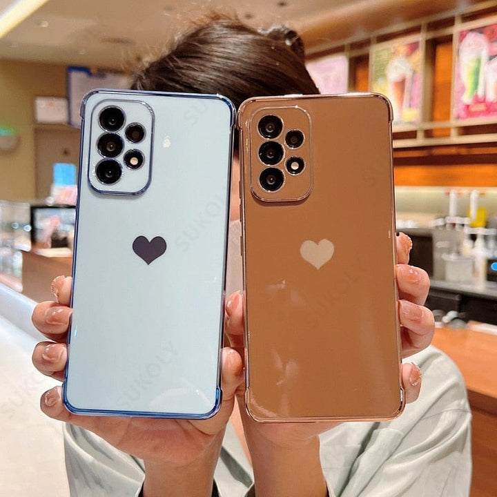 Kalsten | Samsung phone cases | Luxurious, shock-resistant, plated square case