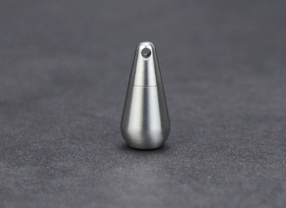 Kalsten | Titanium Droplet Mini Pill Box - Waterproof Travel Case