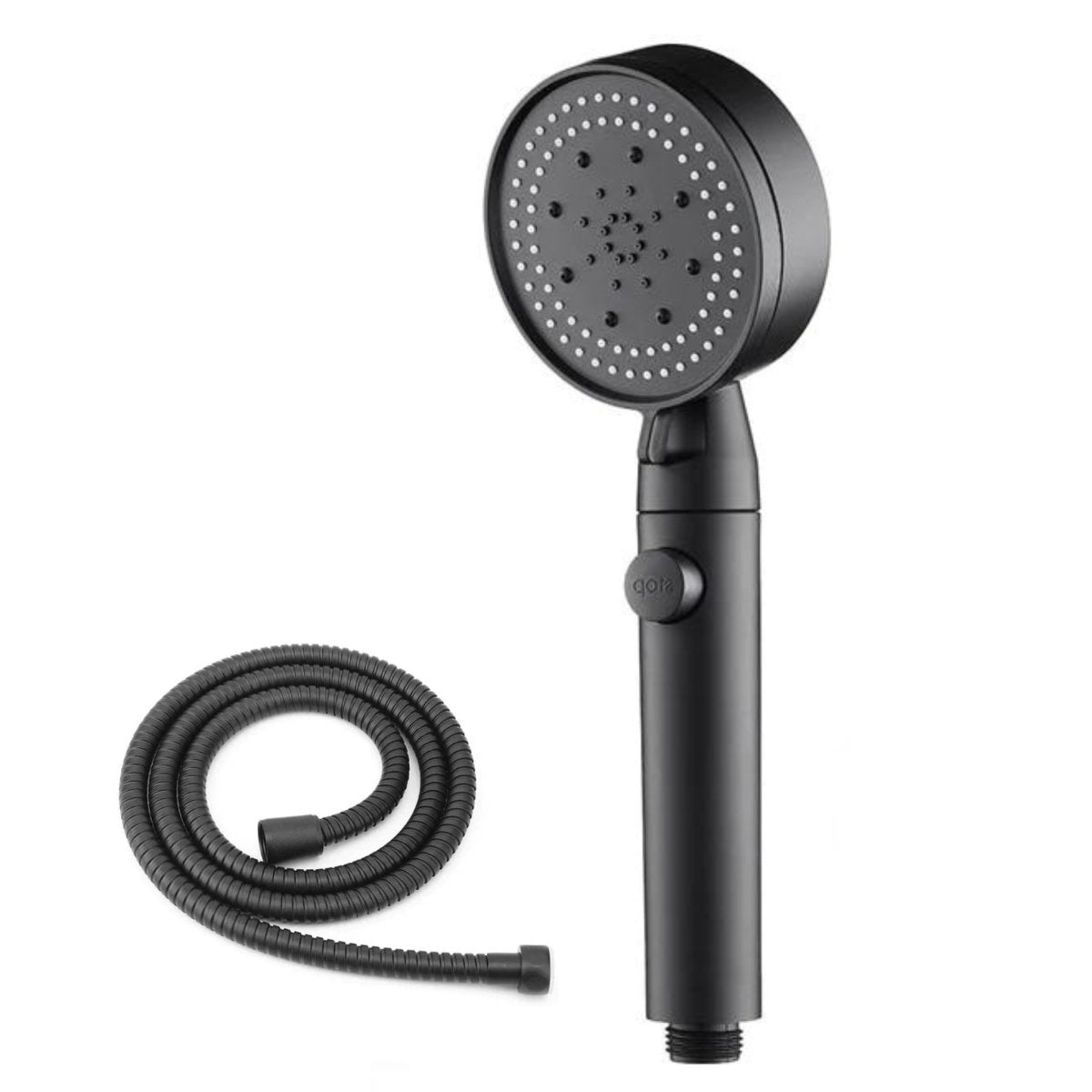 BowLift | 5-Mode Shower Head for Low Pressure | Stop Button for Easy Water Control