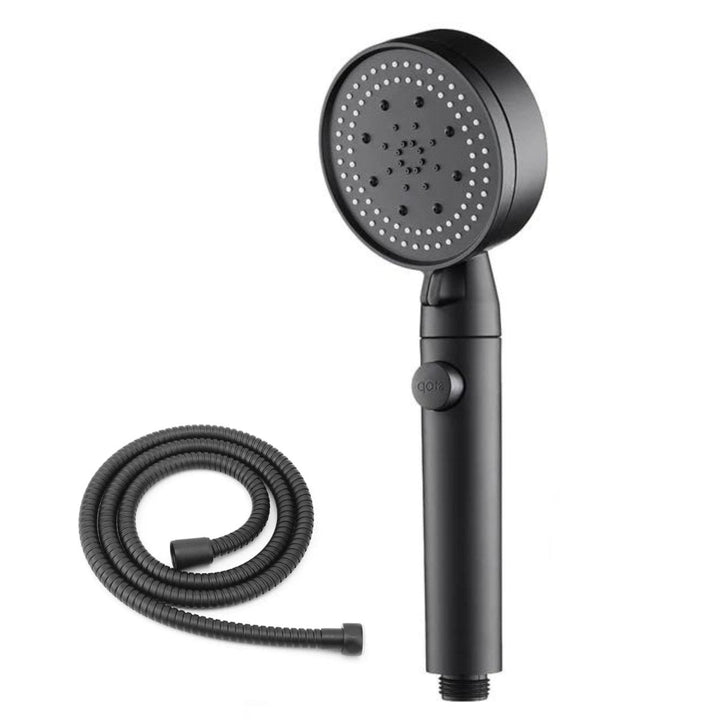 Kalsten | 5-Mode Shower Head for Low Pressure | Stop Button for Easy Water Control