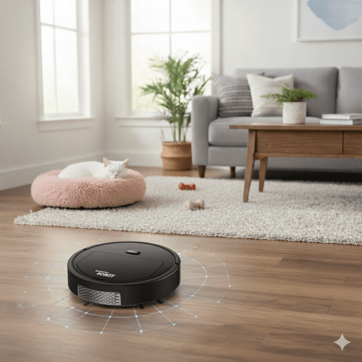 Kalsten | SILENTDUST – Smart Robot Vacuum with Ultra-Quiet Cleaning & HEPA Filtration