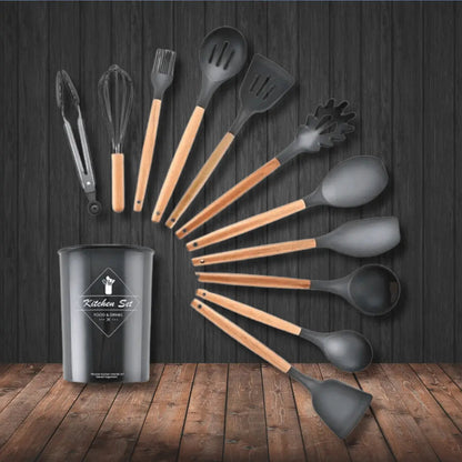 Skanto | Silicone Kitchen Utensil Set - FlexiChef