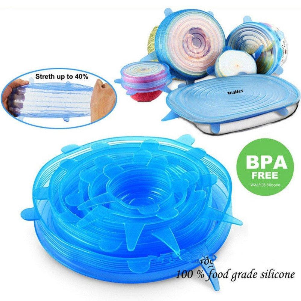 Universal Stretch Lid Covers 6-Pack | Kalsten