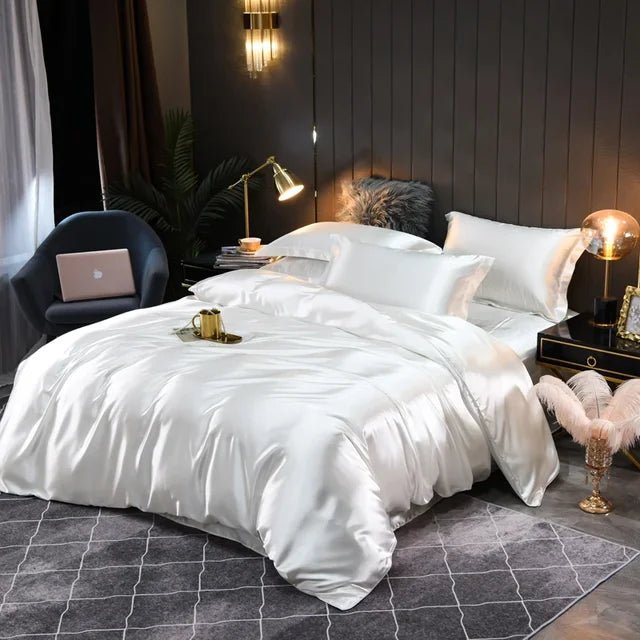 Skanto | SILKCOMFORT – Luxurious 100% Silk Duvet Cover for Ultimate Comfort