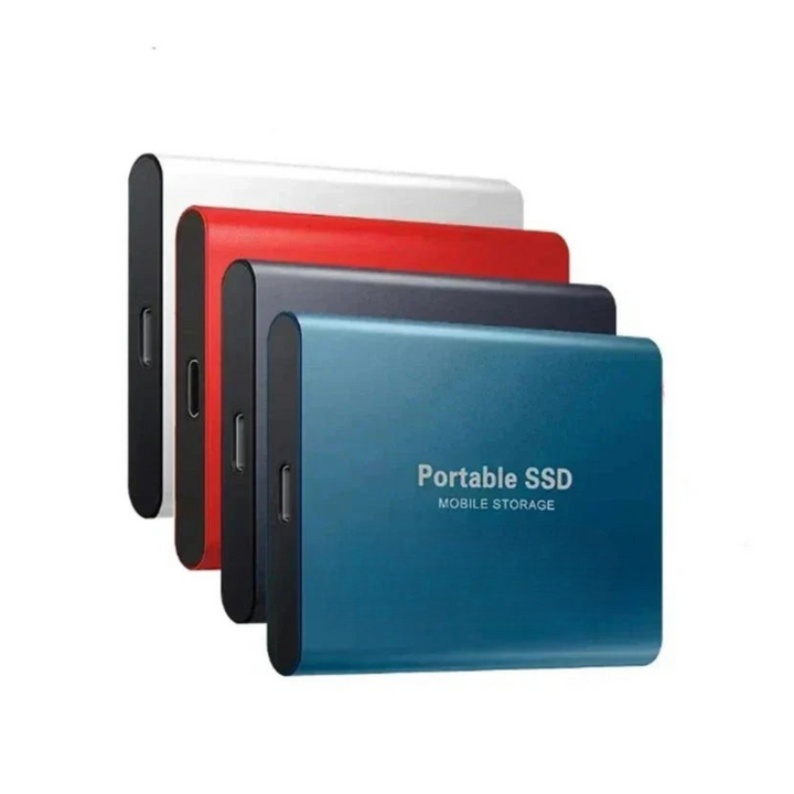 Kalsten | Speedora Ultra External SSD | USB 3.1 Type-C | Up to 1000 MB/s | 128 GB | Compact & Shockproof