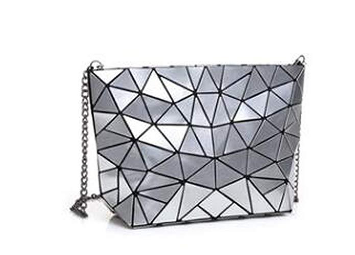 Abstract Geometric Matte Shoulder Bag | Kalsten