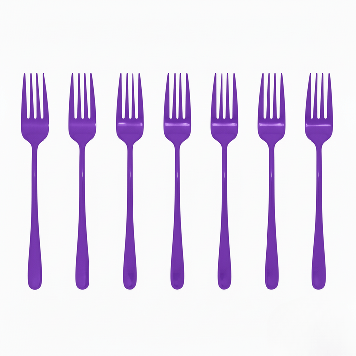 Kalsten | Silvéra – Elegant Dining Fork, Durable Plated Stainless Steel Utensil