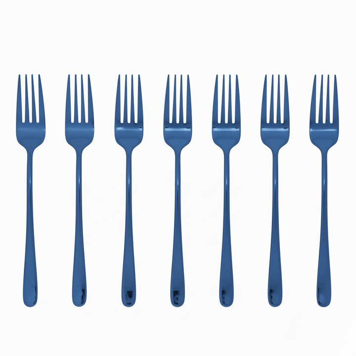 Kalsten | Silvéra – Elegant Dining Fork, Durable Plated Stainless Steel Utensil