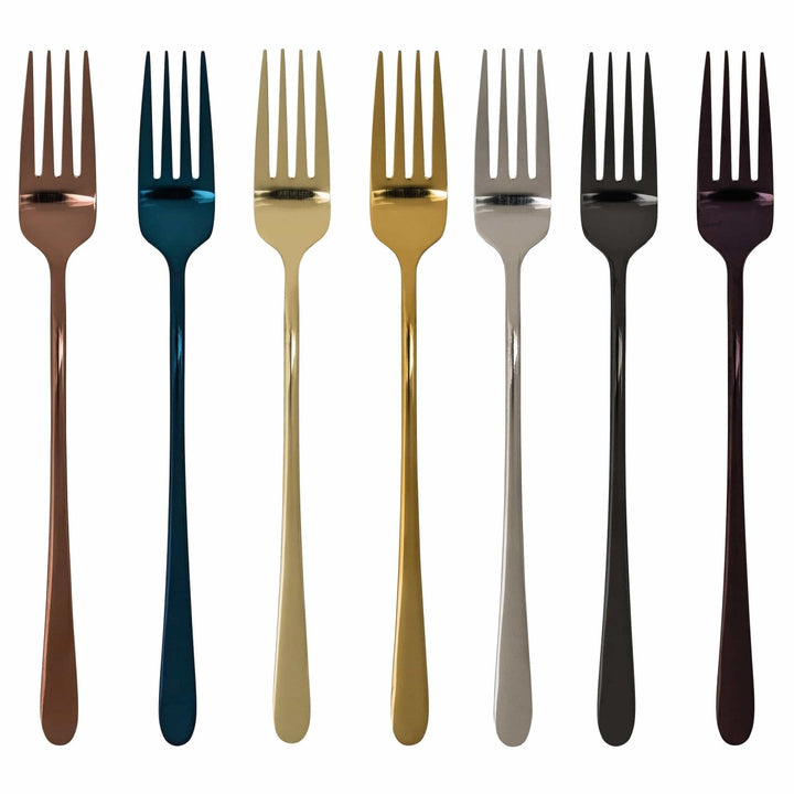 Kalsten | Silvéra – Elegant Dining Fork, Durable Plated Stainless Steel Utensil