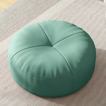 ZenCushion – Round Japanese seat cushions made of nappa leather in Tatami style | Karnz