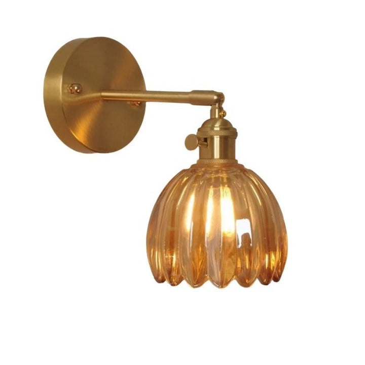 Kalsten | Retro – Wall Light Glass Tulip Bud