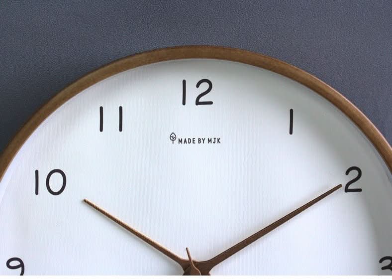 Skanto | Silent Solid Wood Analog Wall Clock