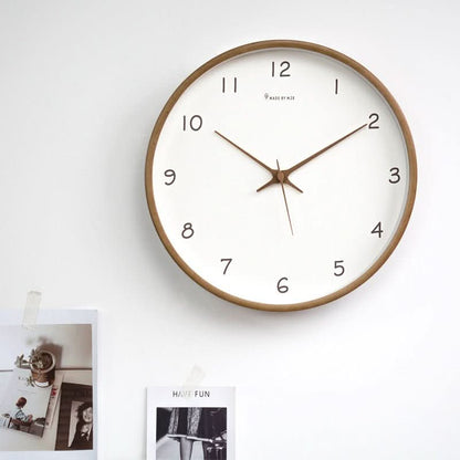 Skanto | Silent Solid Wood Analog Wall Clock