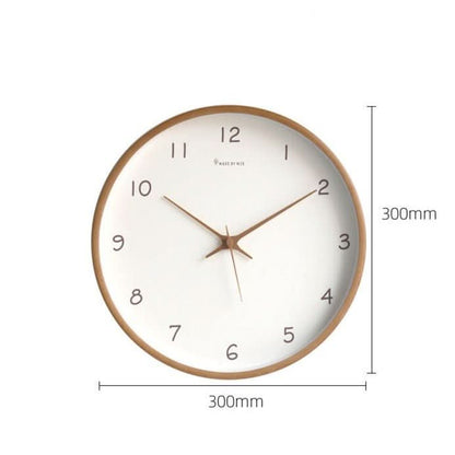 Skanto | Silent Solid Wood Analog Wall Clock