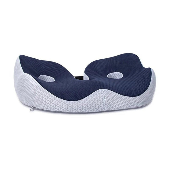 Kalsten | SITRELIEF – Adjustable Memory Foam Seat Cushion for Tailbone & Back Support