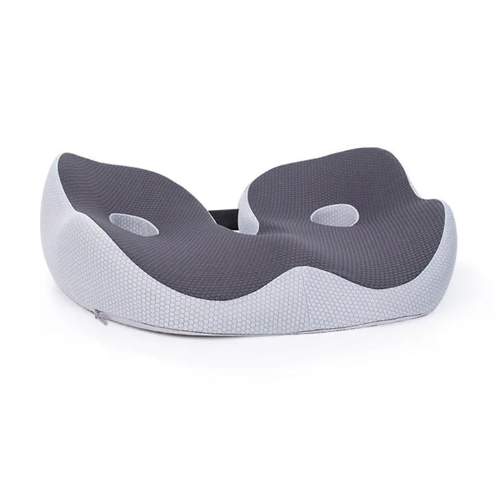 Kalsten | SITRELIEF – Adjustable Memory Foam Seat Cushion for Tailbone & Back Support