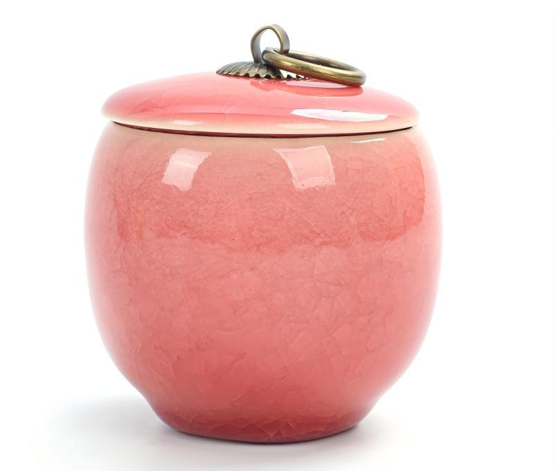 BowLift | Travel Tea Clay Tea Jar with Cracked Sandwich Design
