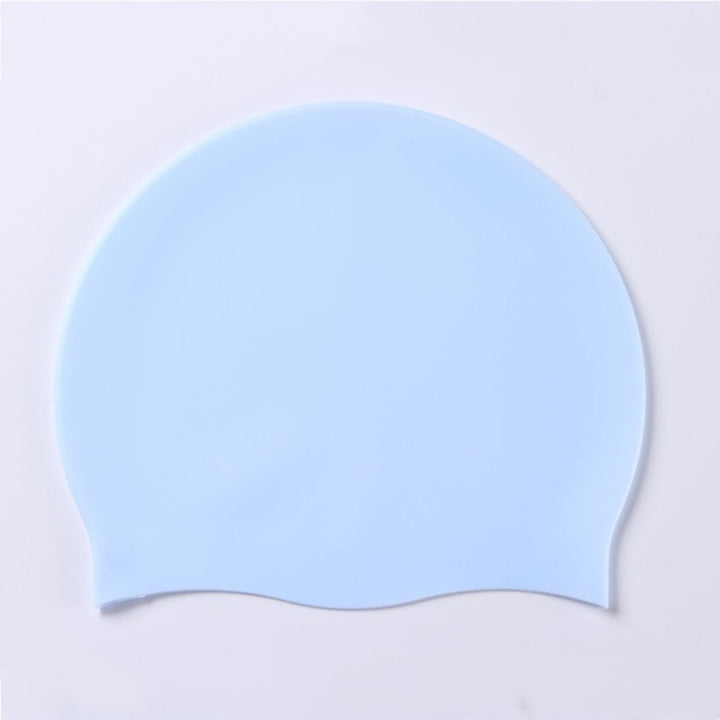 Kalsten | High Elastic Solid Silicone Swim Cap | New Kids Adult Universal Waterproof No Pinch Swimming Cap