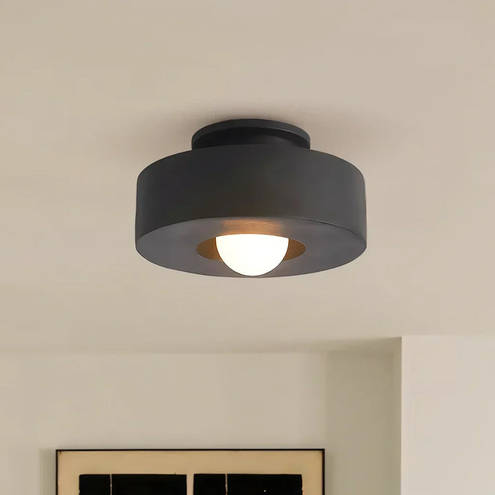 Ceiling Light Resin 11.8 in x 5.9 in LED Minimalist Indoor Lighting Living Room Bedroom Pendant | Kalsten