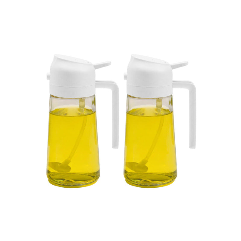 2 in 1 glass oil sprayer and dispenser | Kalsten