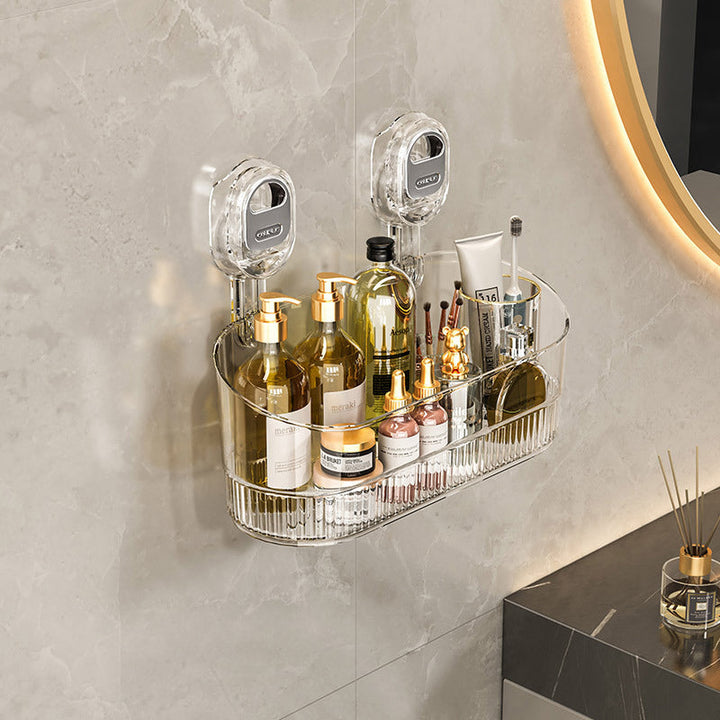 No-Drill Bathroom Suction Cup Storage Box | Kalsten
