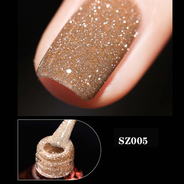 Glitter and diamond nail polish (8ml) | Kalsten