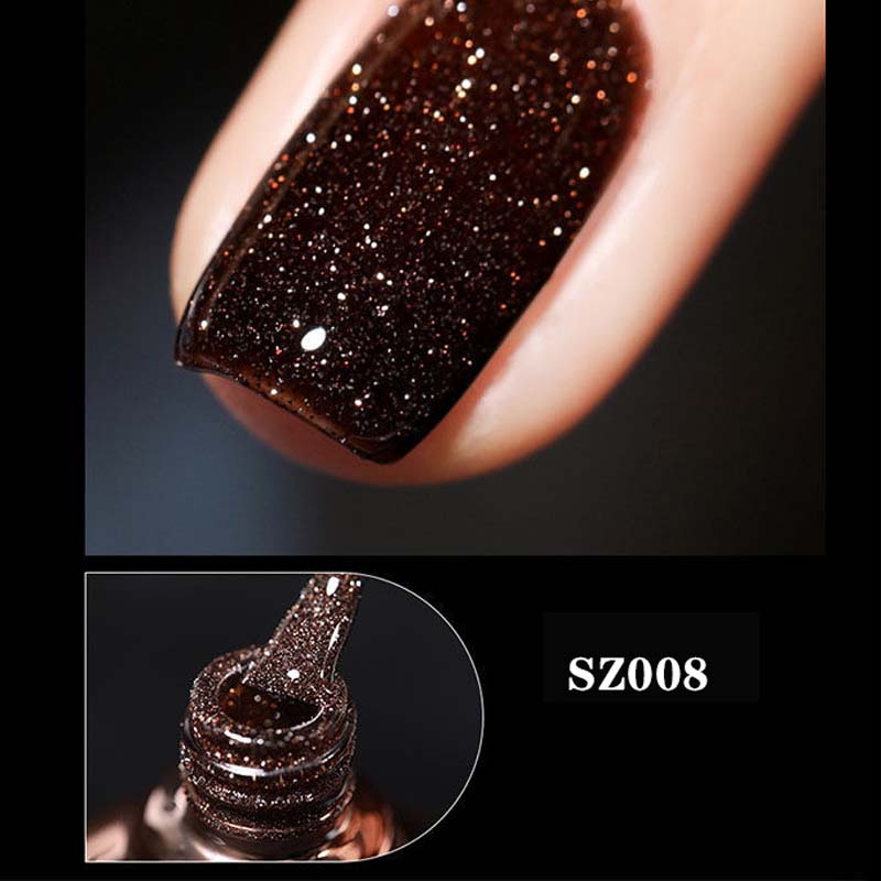 Glitter and Diamond Nail Polish (8ml) | Karnz