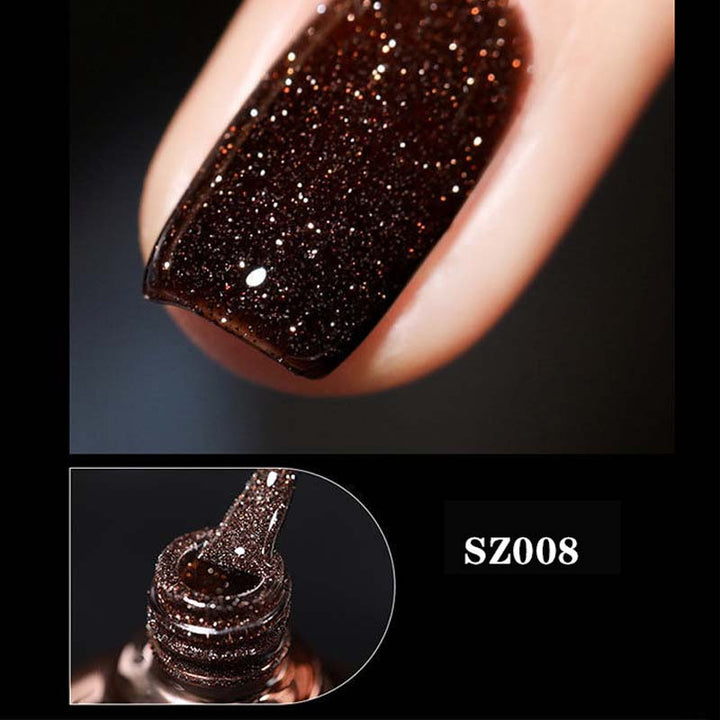Glitter and diamond nail polish (8ml) | Kalsten