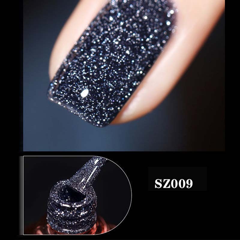 Glitter and diamond nail polish (8ml) | Kalsten