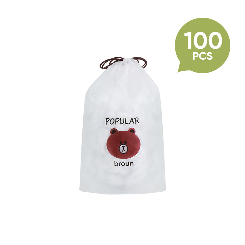 Disposable plastic wrap cover (100 PCS/ 1 SET) | Kalsten