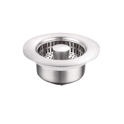 Drain filter stainless steel with pop-up mechanism | Karnz