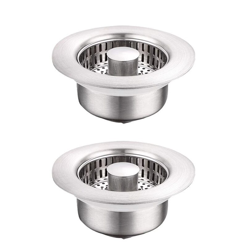 Drain filter stainless steel with pop-up mechanism | Kalsten