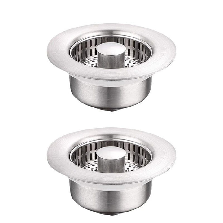 Drain filter stainless steel with pop-up mechanism | Kalsten