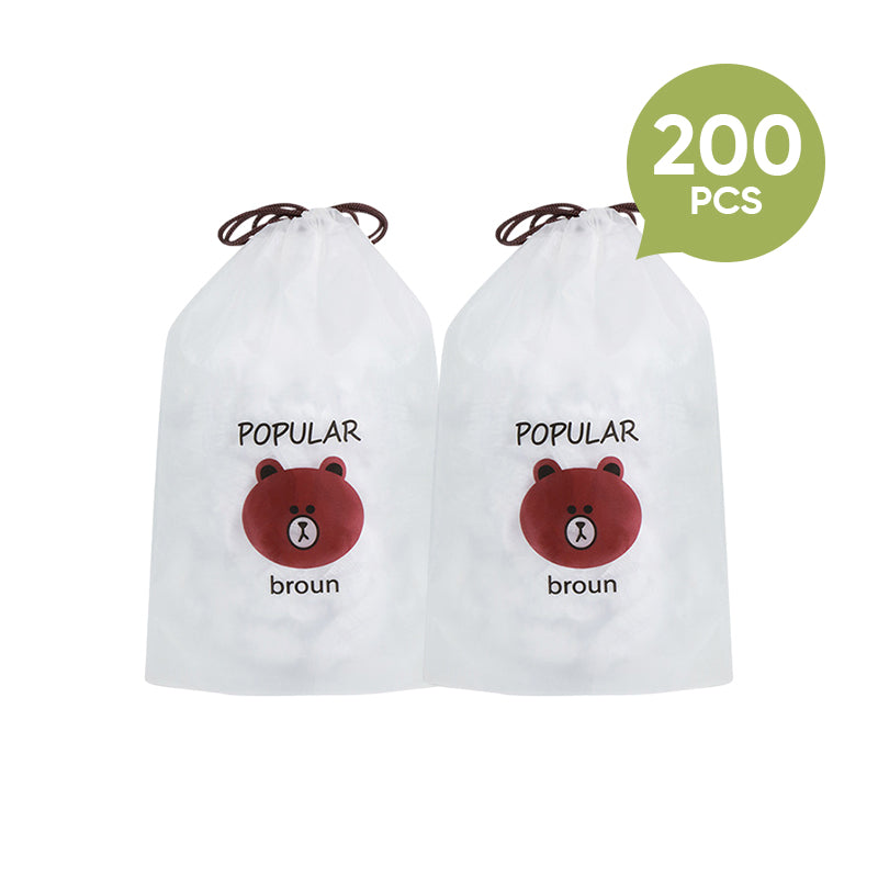 Disposable plastic wrap cover (100 PCS/ 1 SET) | Kalsten