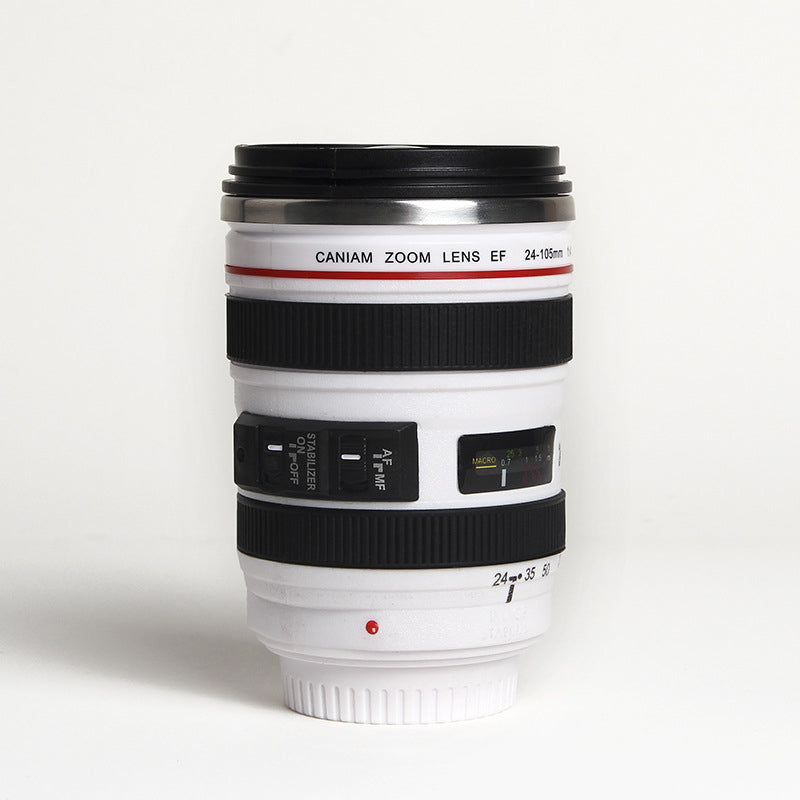 Camera Lens Inspired Insulated Cup Coffee Mug | Karnz