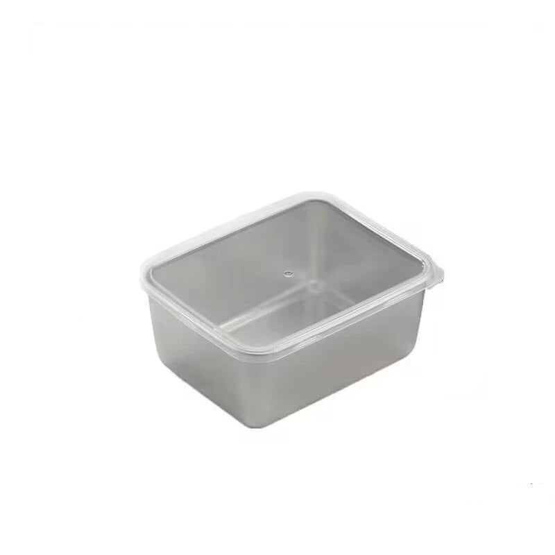 Stainless steel square plate (with lid) | Kalsten