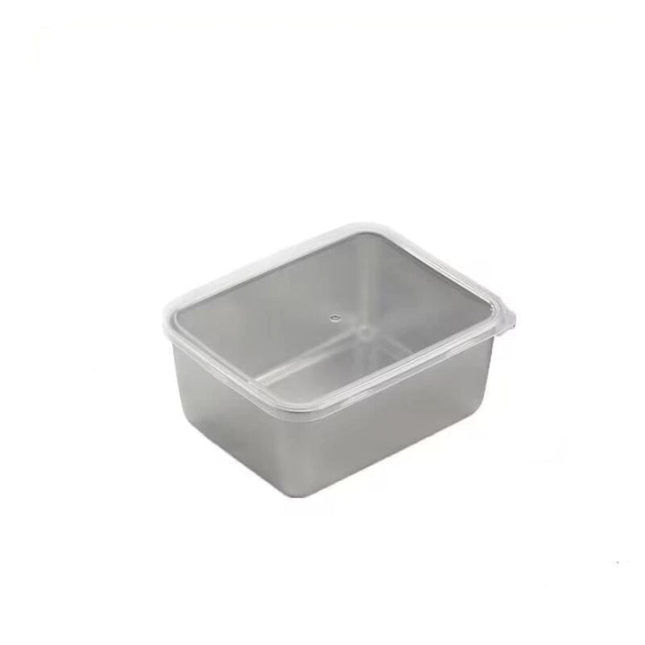 Stainless steel square plate (with lid) | Kalsten