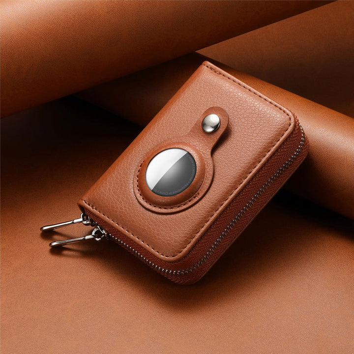 Kalsten | Intelligent AirTag-Zip RFID Leather Wallet