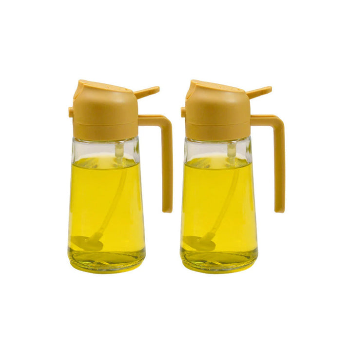 2 in 1 glass oil sprayer and dispenser | Kalsten