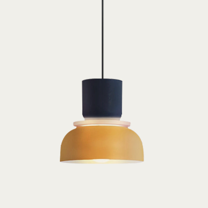 Kalsten | Nordic Color Block Pendant Light Fixture - Modern Hanging Lamp for Kitchen & Dining Room