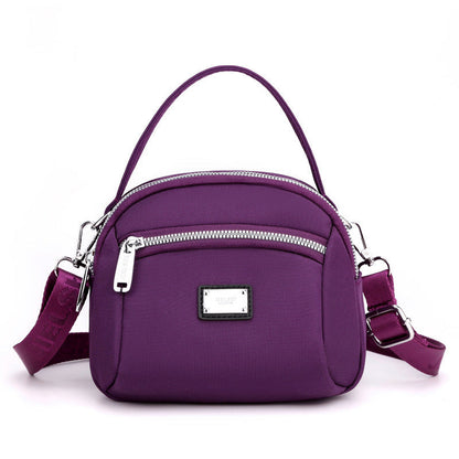 Lightweight shoulder bag made of durable nylon