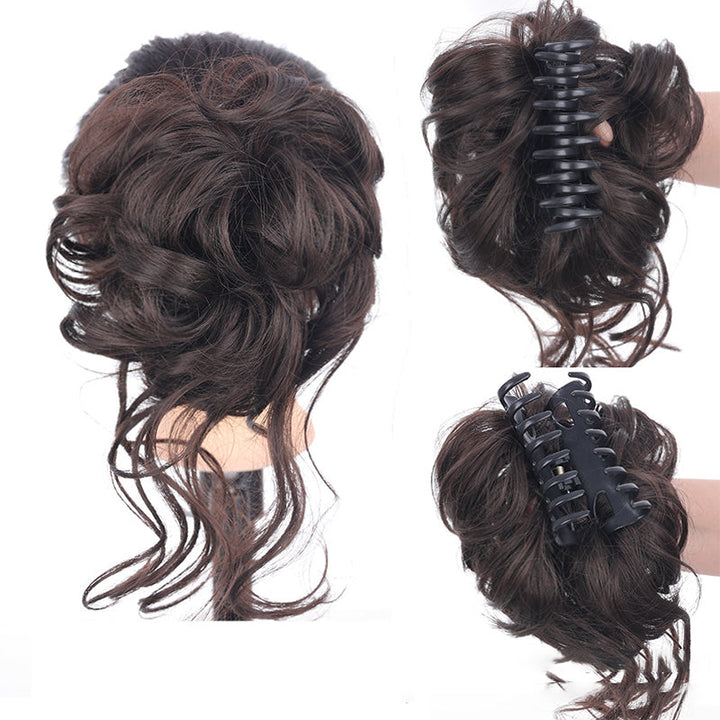Hair bun ponytail with clip | Kalsten