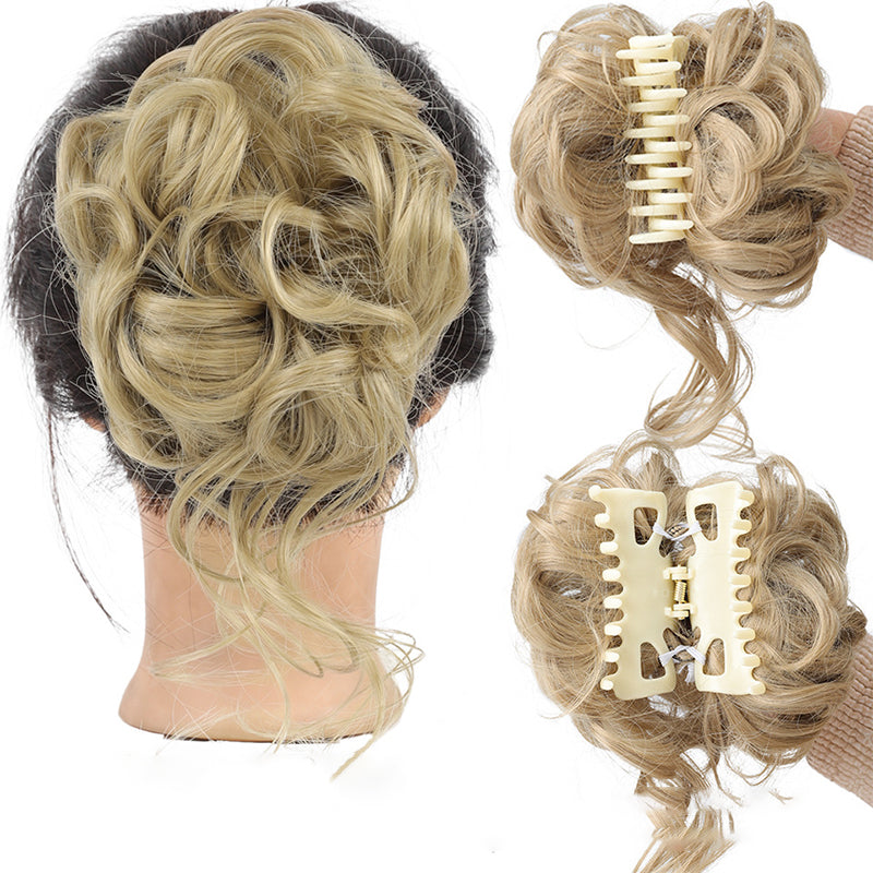 Hair bun ponytail with clip | Kalsten
