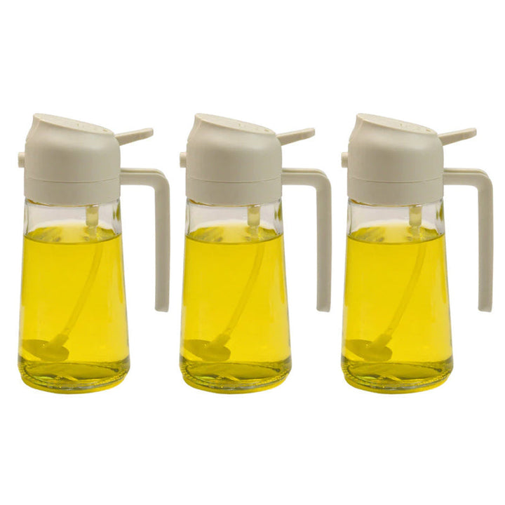 2 in 1 glass oil sprayer and dispenser | Kalsten
